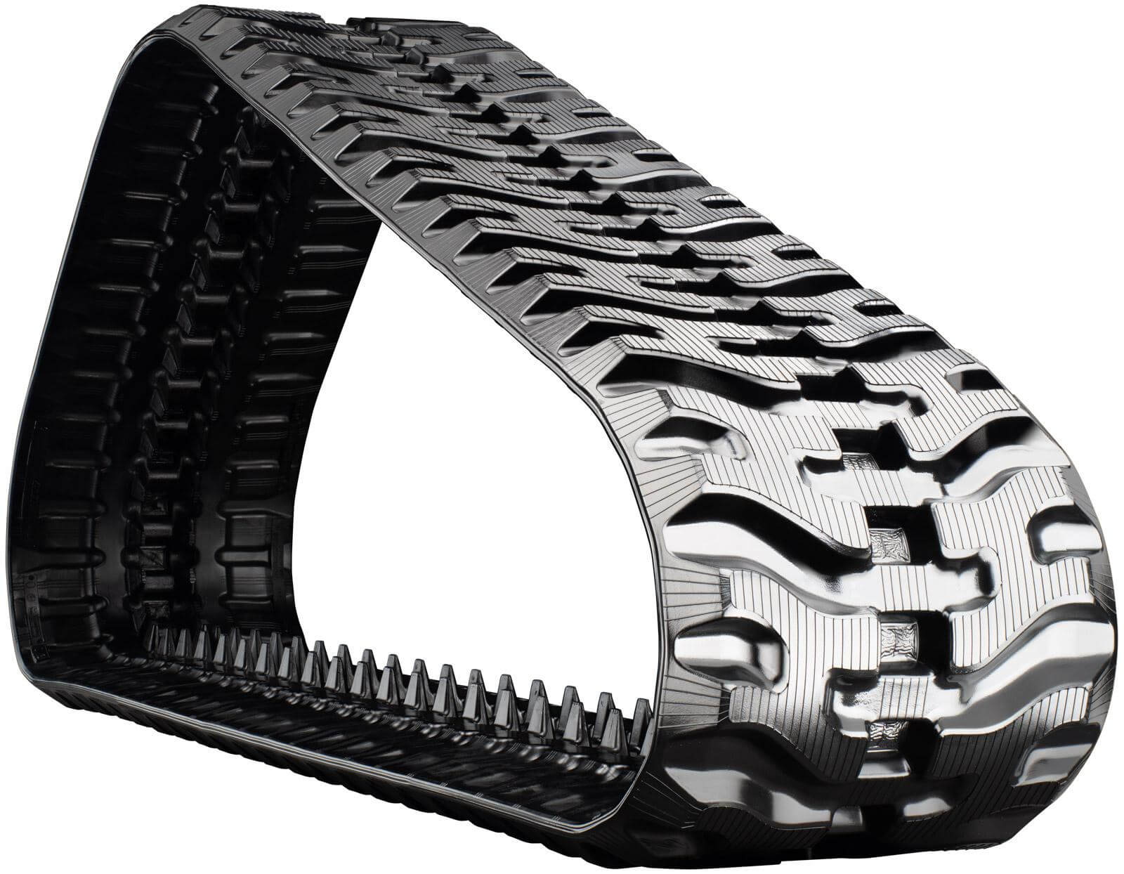 cat 279c2 set of 2 18" bridgestone extreme duty vortech tread rubber tracks (450x86bx56)