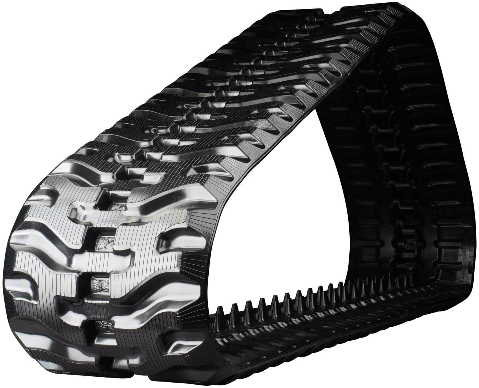 cat 279c2 set of 2 18" bridgestone extreme duty vortech tread rubber tracks (450x86bx56)