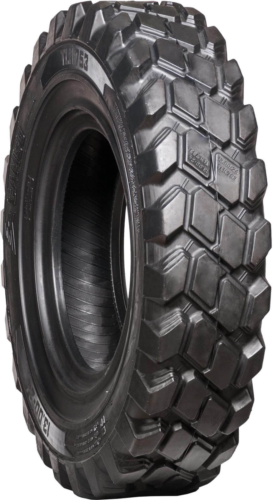 cat th-580 set of 4 13.00x24 camso 12-ply tlh 753 telehandler tires