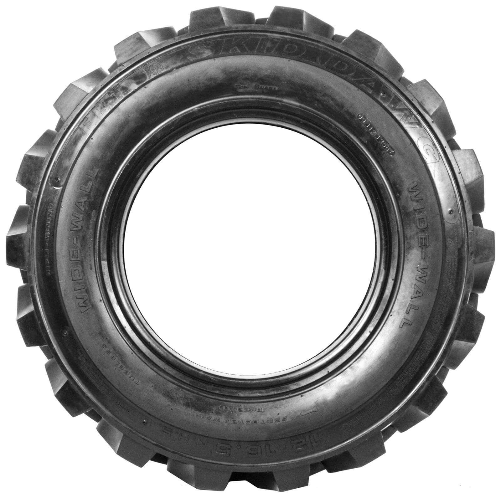 set of 4 12x16.5 skid dawg 12-ply skid steer heavy duty tires