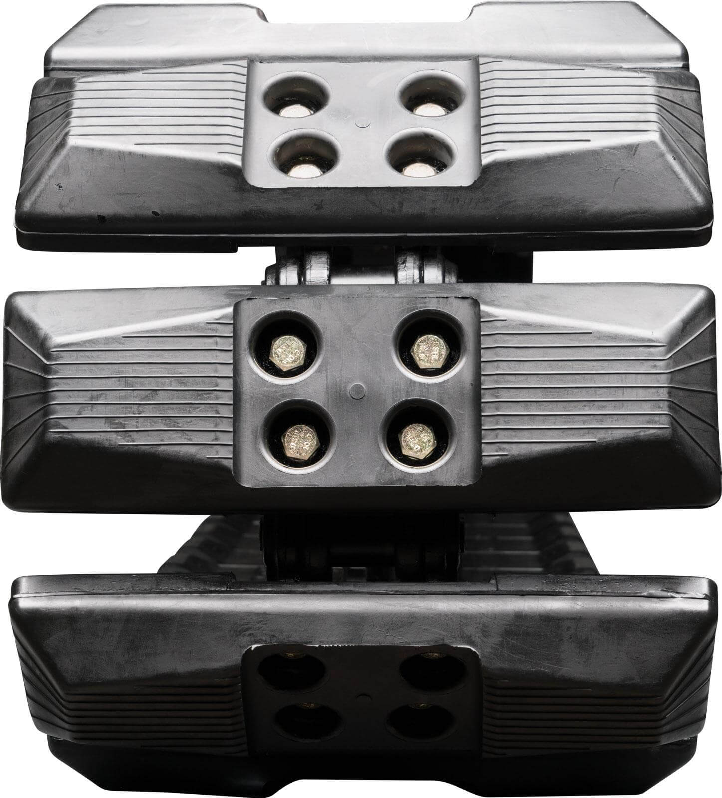 case cx57c set of 2 16" hybrid tracks with rubber track pads (400x72.5wx67)