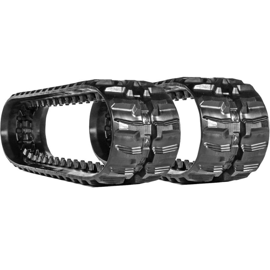 boxer 530dx set of 2 9" camso heavy duty mx tread rubber tracks (230x72x39)