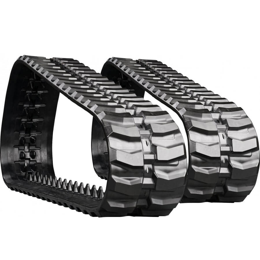 gehl z17 set of 2 9" camso heavy duty mx tread rubber tracks (230x72x46)