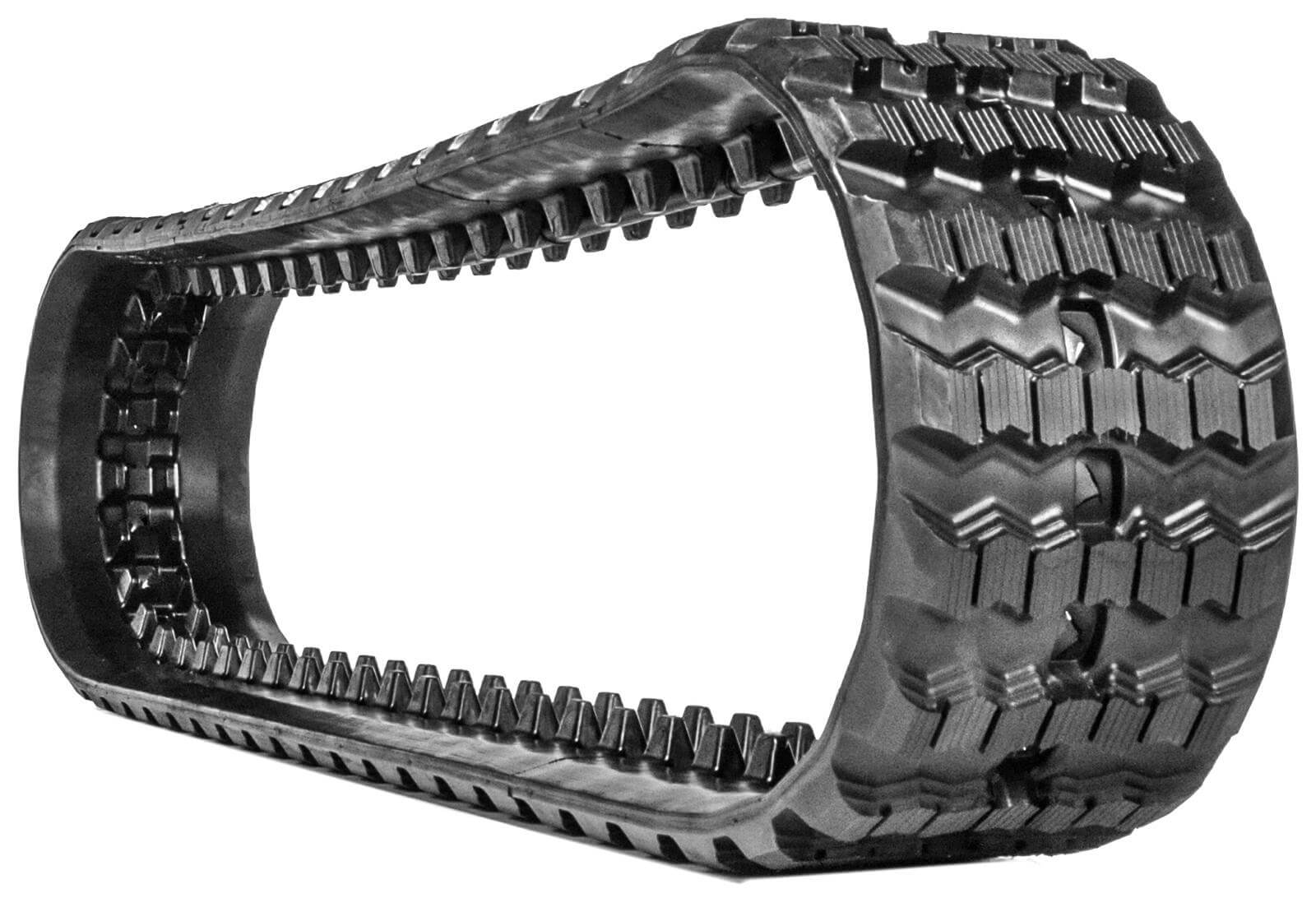 ditch witch jt820 set of 2 9" camso heavy duty sawtooth tread rubber tracks (230x72x56)