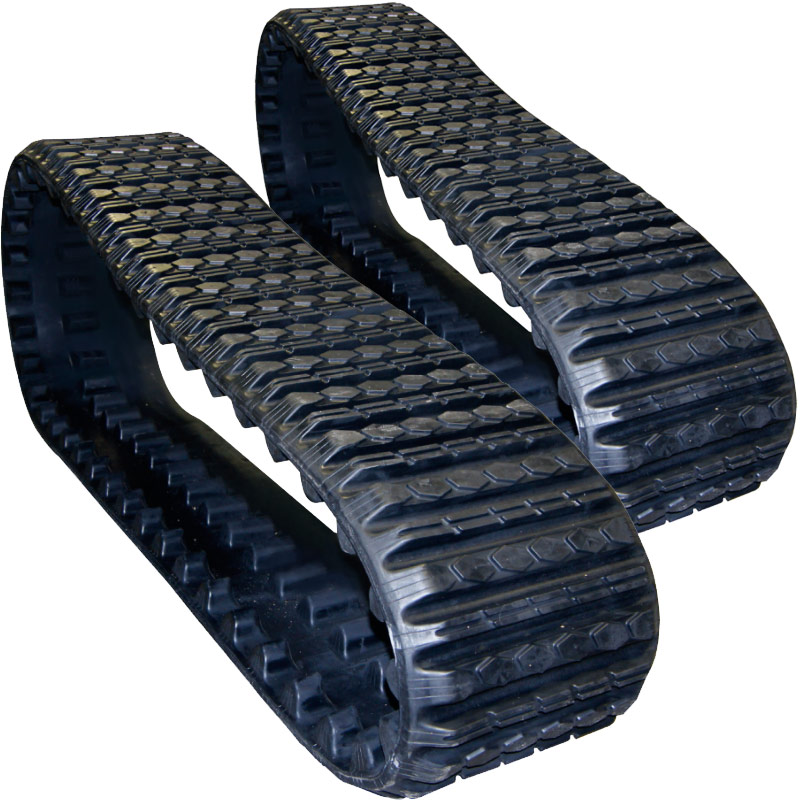 set of 2 15" arisun 15x4x51 non metal core rubber tracks