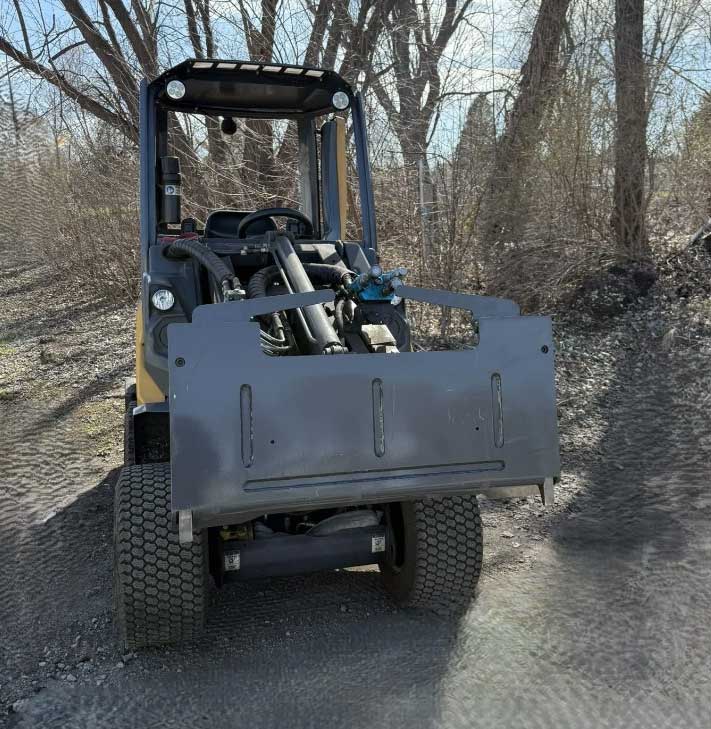 mini universal mount to bobcat mt mount adapter