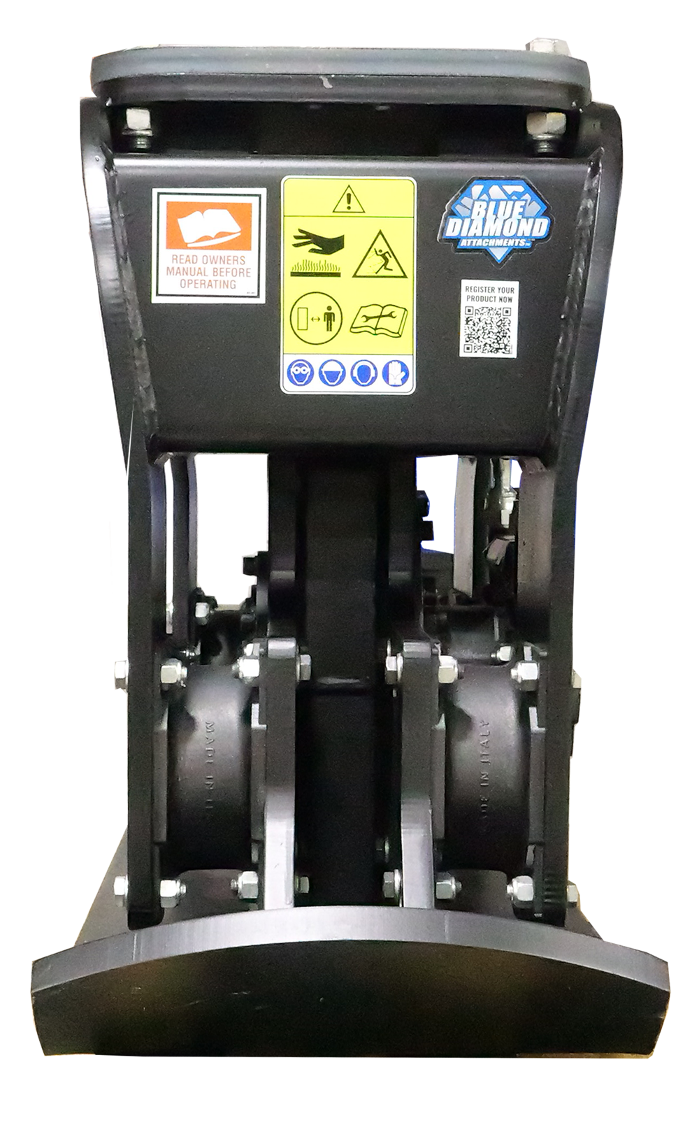 excavator plate compactor | blue diamond attachments