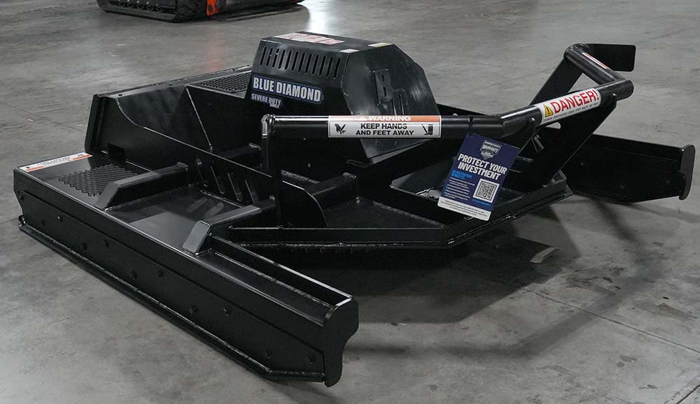 demo unit - blue diamond severe duty brush cutter 36-45 gpm