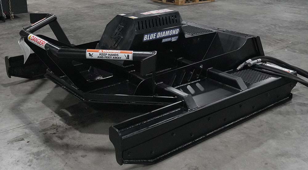 demo unit - blue diamond severe duty brush cutter 36-45 gpm