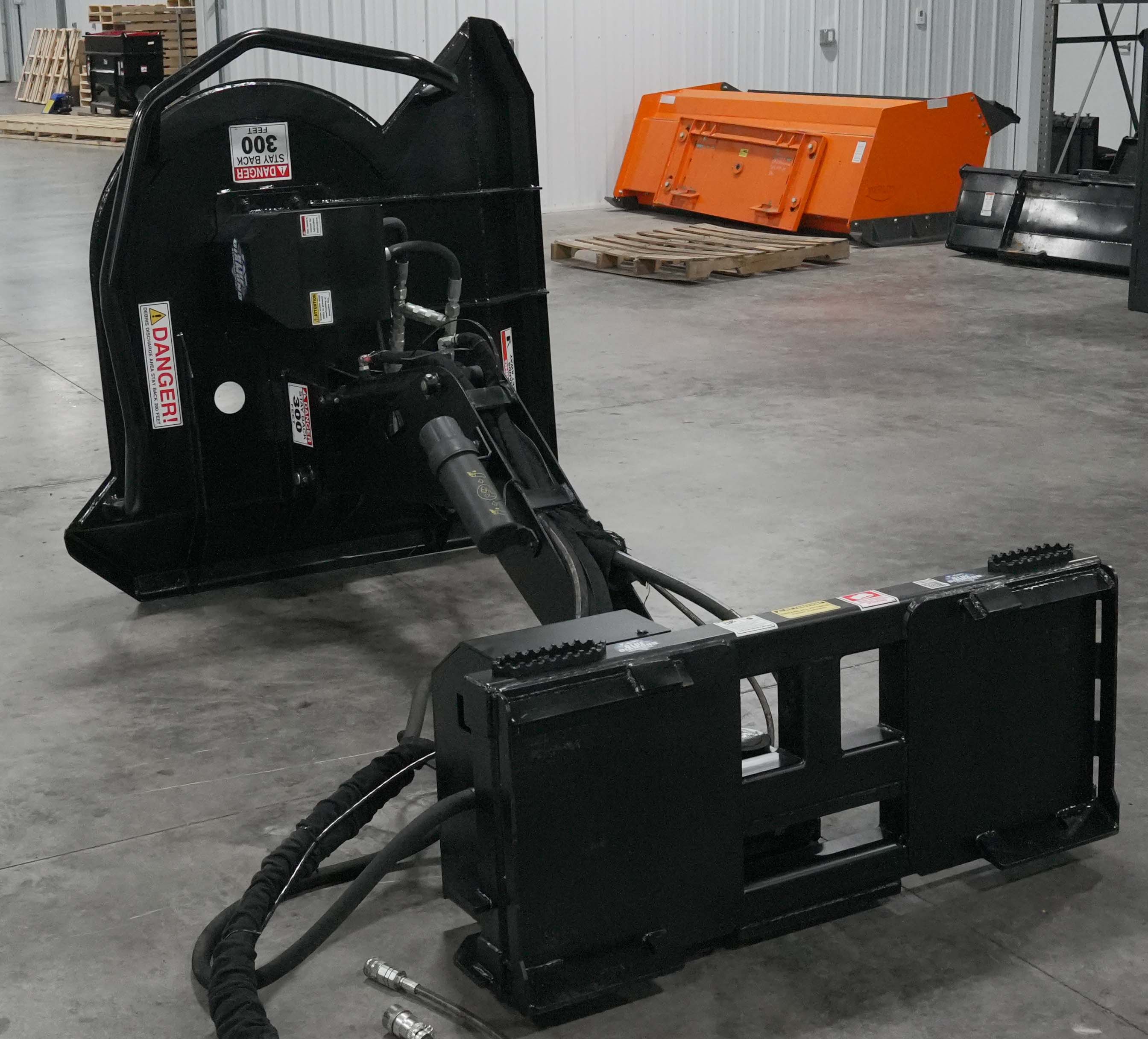 demo unit - blue diamond swing arm brush cutter 17-30 gpm - free 14-pin harness