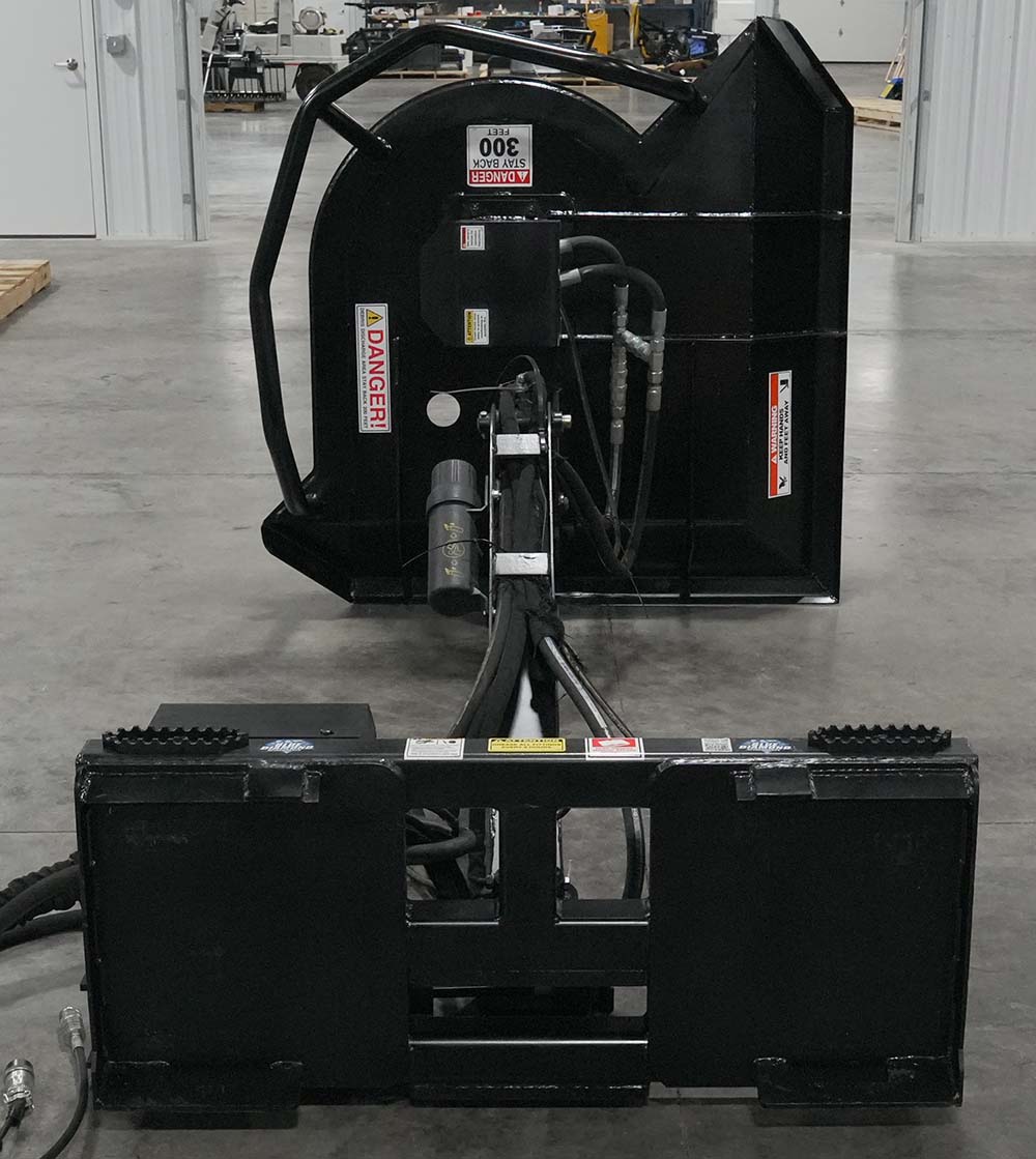 demo unit - blue diamond swing arm brush cutter 17-30 gpm - free 14-pin harness