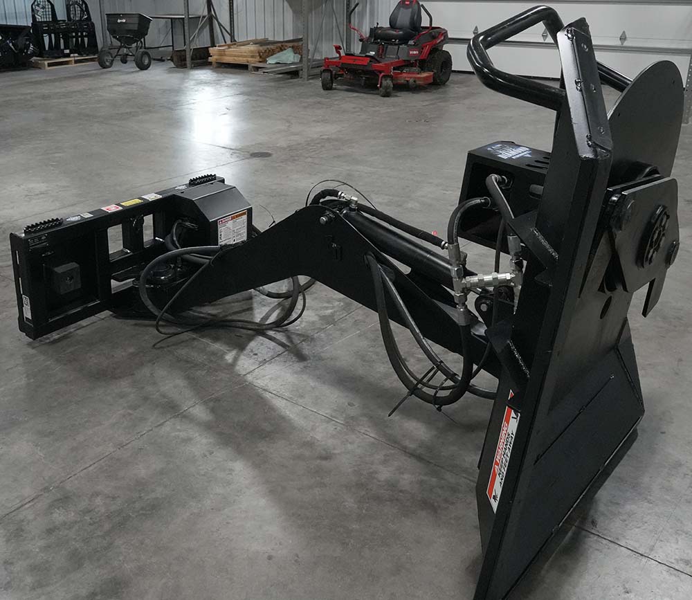 demo unit - blue diamond swing arm brush cutter 17-30 gpm - free 14-pin harness