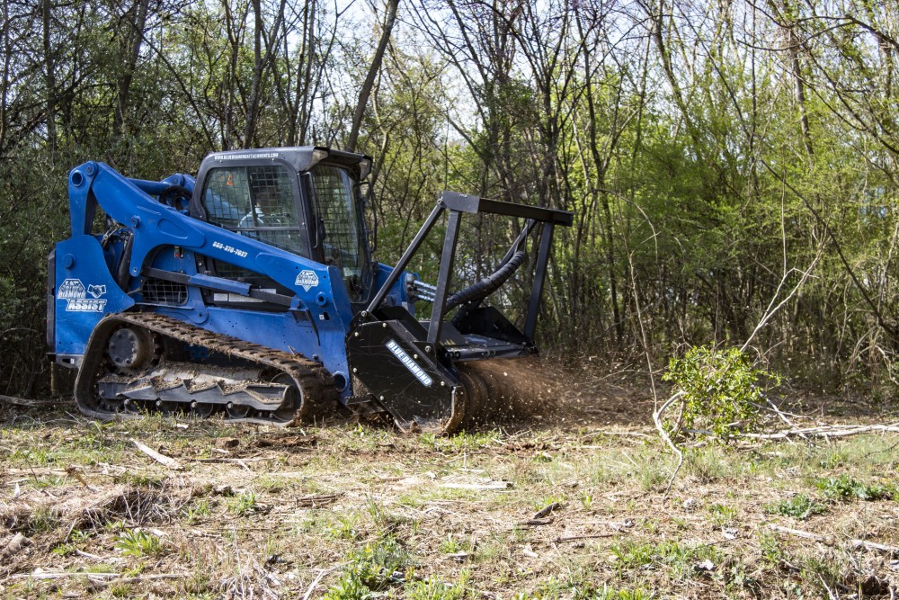 forestry drum mulcher | blue diamond