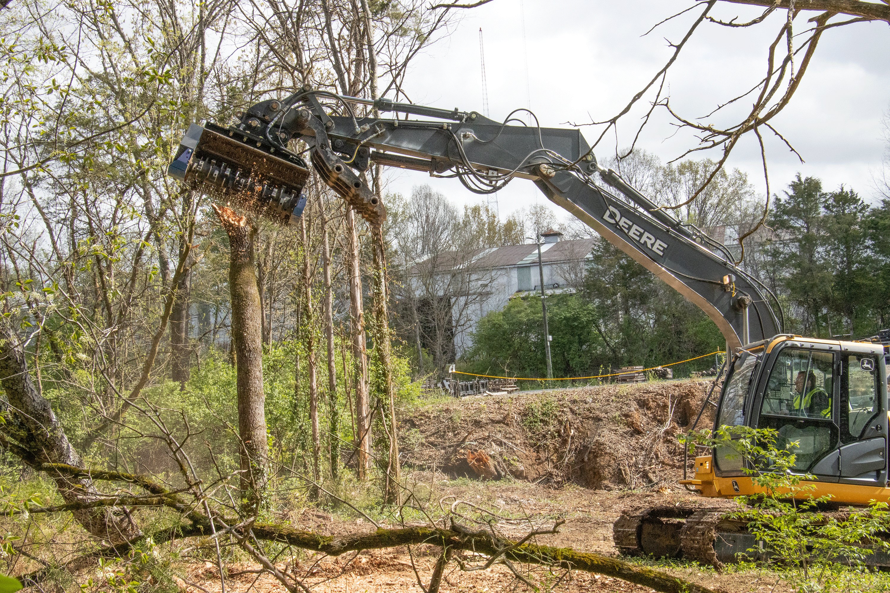 excavator drum mulcher - extreme duty | blue diamond