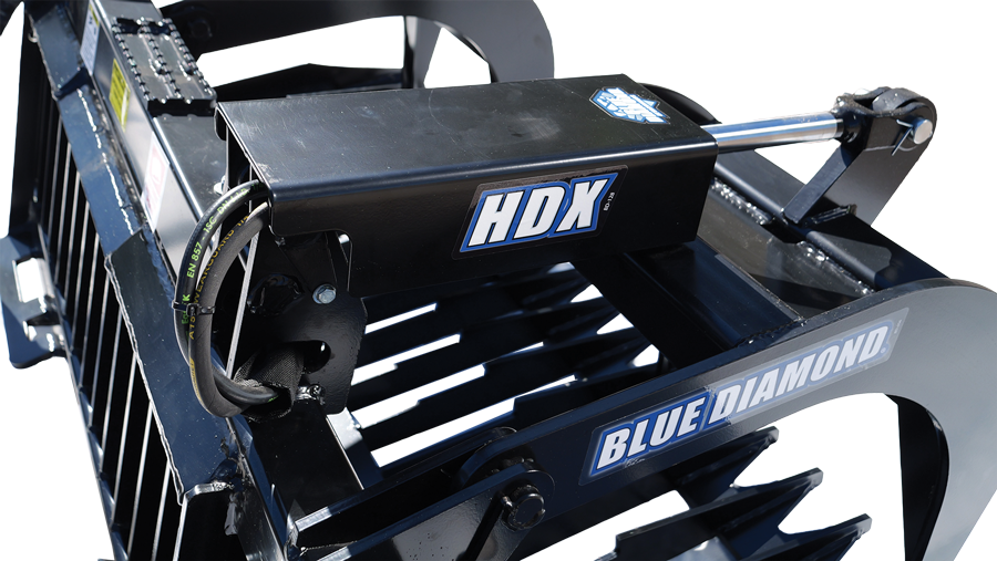 hdx rock grapple bucket | blue diamond