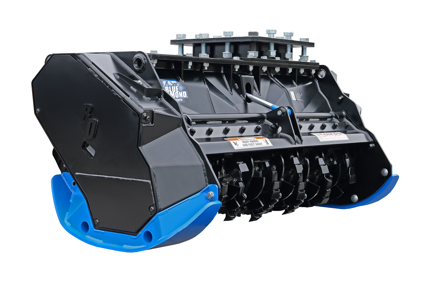 excavator drum mulcher - sdx | blue diamond
