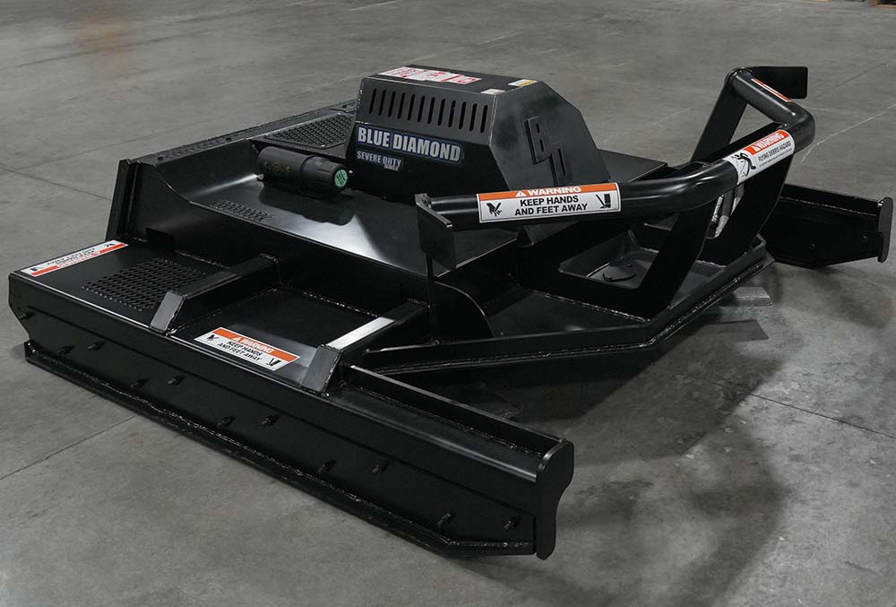 demo unit - - blue diamond severe duty brush cutter 27-35 gpm - free blade kit included