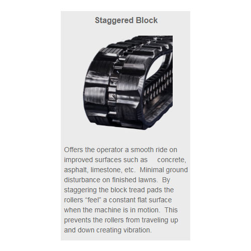 rubber tracks for bobcat skid steers, excavators