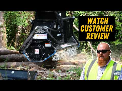 excavator drum mulcher - severe duty | blue diamond