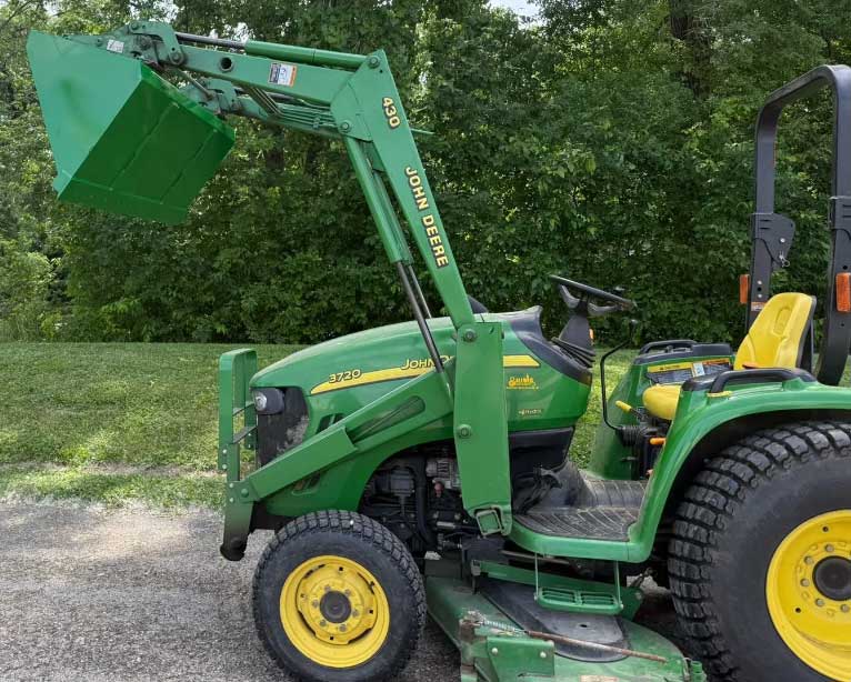 john deere compact tractor bucket | rock solid