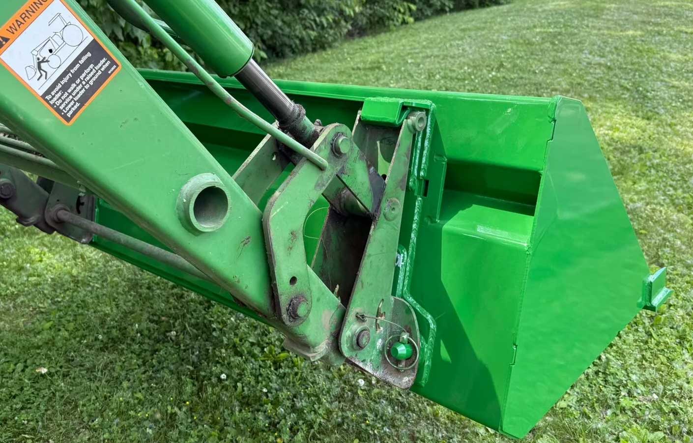 john deere compact tractor bucket | rock solid