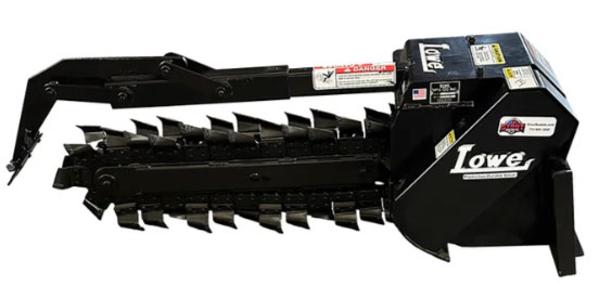  xr7-series mini skid steer trencher requires 8-15 gpm 1,700-3,000 psi | lowe