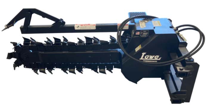 xr25hp-series trencher requires 16-25 gpm 2,000-3,500 psi | lowe