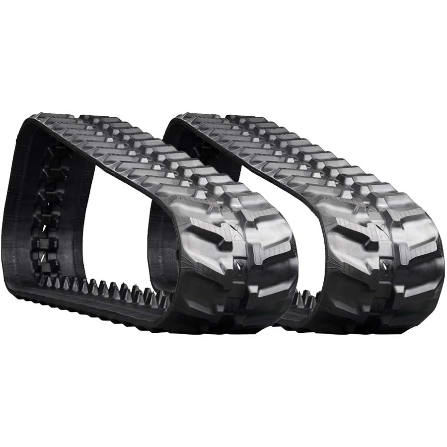 vermeer s650tx set of 2 9" heavy duty mx tread rubber track (230x72x41)